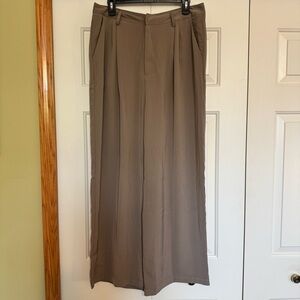 Tranjari wide leg palazzo dress pants